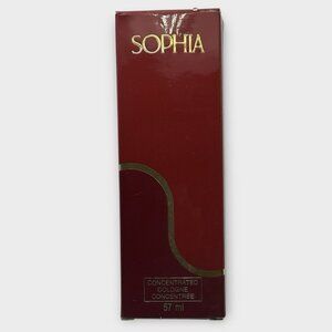 Coty Sophia Concentrated Cologne 1.9 fl oz  57 ml Vintage New in Box